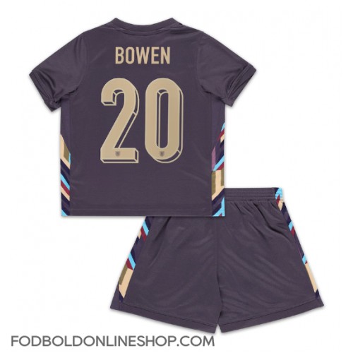 England Jarrod Bowen #20 Udebane Trøje Børn EM 2024 Kortærmet (+ Korte bukser)